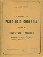 Lezioni di psicologia generale volume II