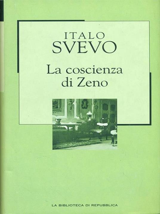 La coscienza di Zeno - Italo Svevo - copertina