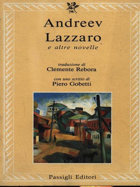 Lazzaro e altre novelle - Leonid Andreev - copertina