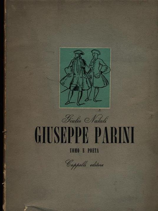 Giuseppe Parini - Giulio Natali - copertina