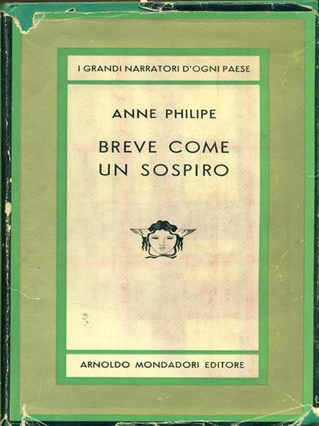 Breve come un sospiro - Anne Philipe - copertina