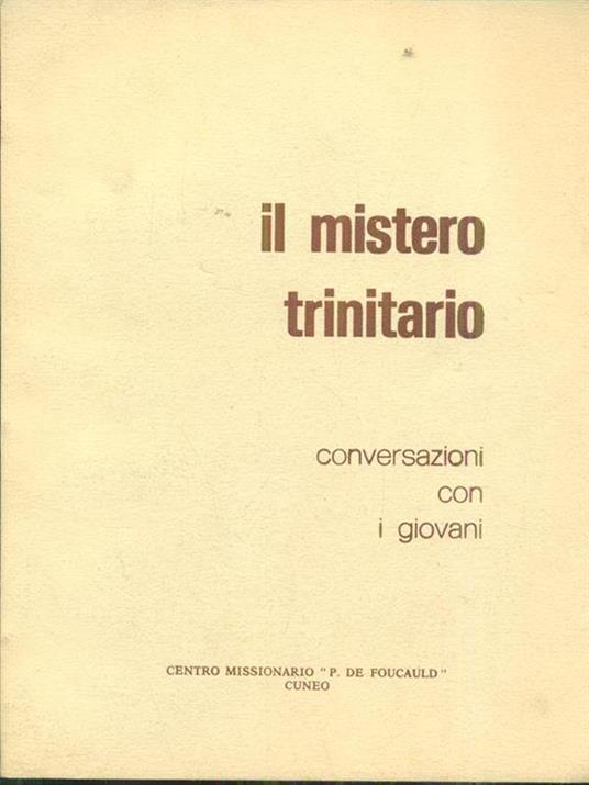 Il mistero trinitario - 2