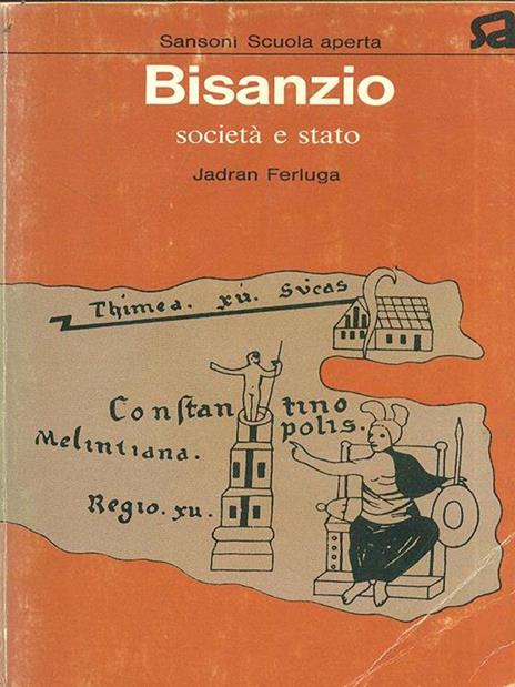 Bisanzio società e stato - copertina