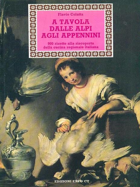 A tavola dalle Alpi agli Appennini - copertina