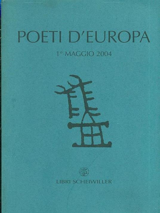 Poeti d'Europa. 1 maggio 2004 - Laura Novati - copertina