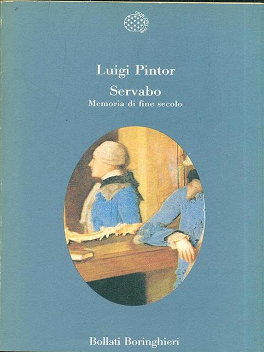 Servabo: memoria di fine secolo - Luigi Pintor - copertina