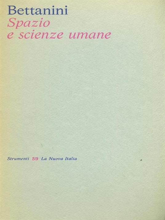 Spazio e scienze umane - Tonino Bettanini - 8