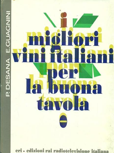 I migliori vini italiani per la buona tavola - copertina