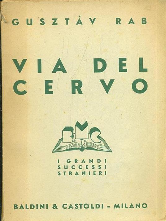 Via del cervo - copertina