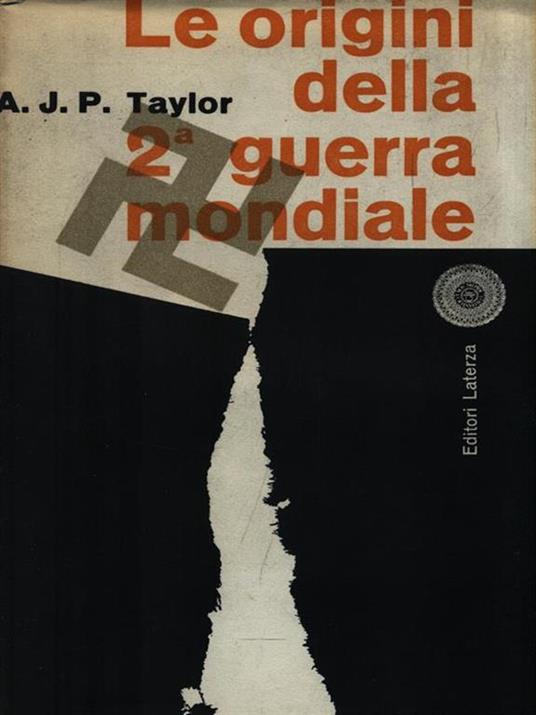 Le origini della 2a guerra mondiale - Alan J. Taylor - copertina
