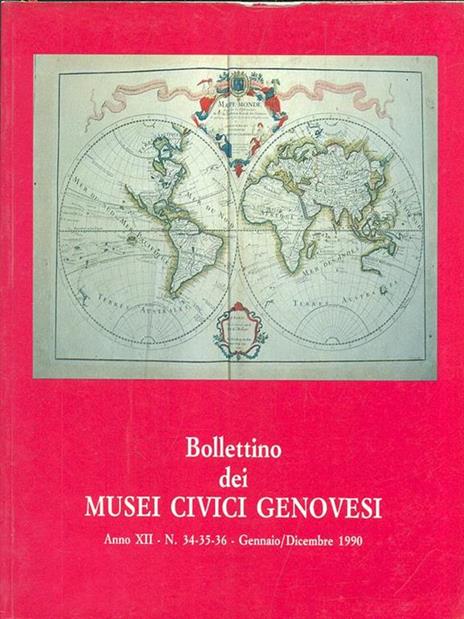 Bollettino dei Musei Civici Genovesi N. 34-35-36/Gennaio Dicembre 1990 - 10