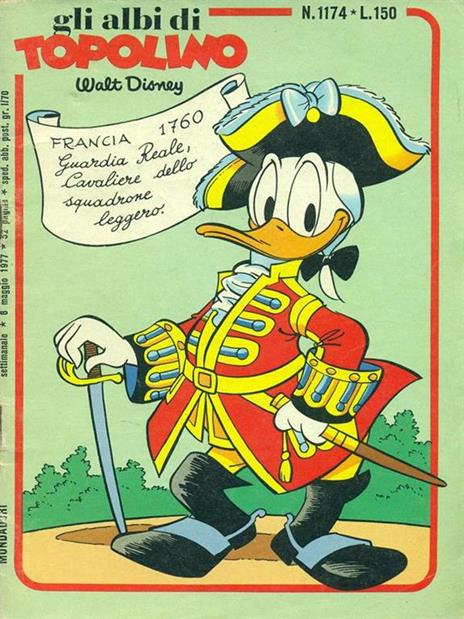 Francia 1760 Guardia Reale, cavaliere dellosquadrone leggero - Walt Disney - 5