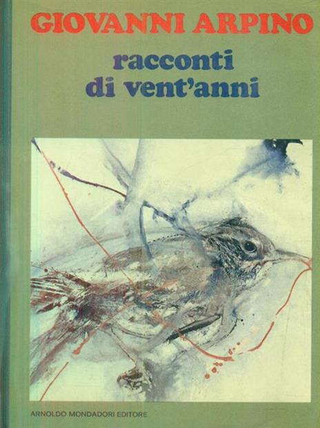 Racconti di vent'anni - Giovanni Arpino - copertina