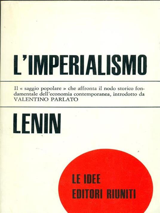 L' imperialismo - Lenin - copertina