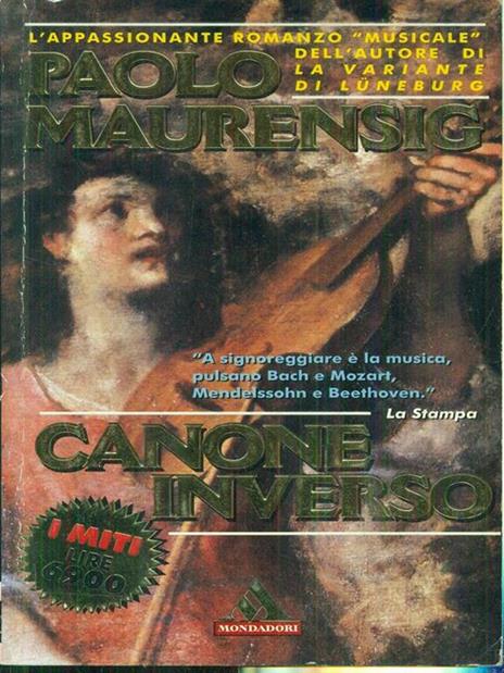 Canone inverso - Paolo Maurensig - 2