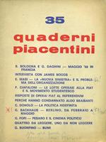 Quaderni piacentini n. 35 - luglio 1968