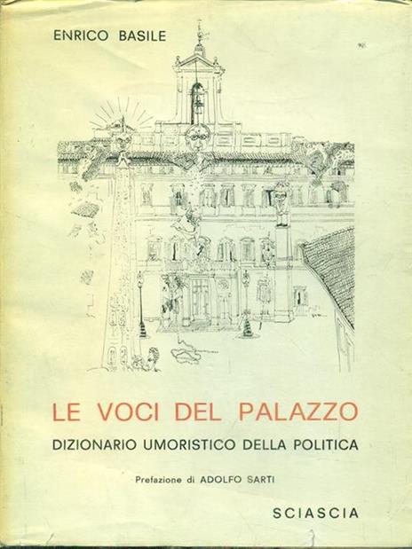 Le voci del palazzo - Enrico Basile - copertina