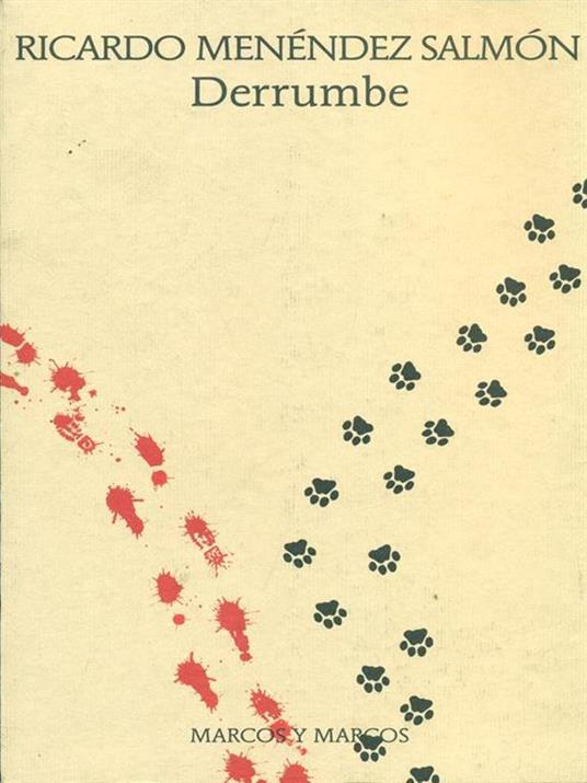Derrumbe - Ricardo Menendez Salmon - copertina