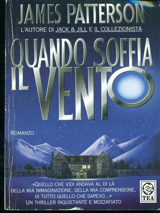 Quando soffia il vento - James Patterson - copertina