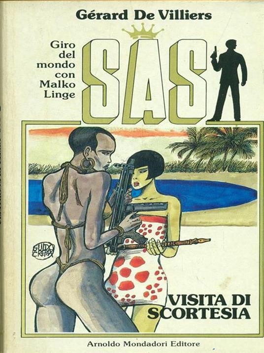 Sas Visita di scortesia - Gérard de Villiers - copertina