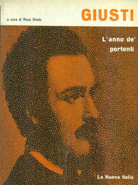 L' anno de' portenti - Giuseppe Giusti - copertina