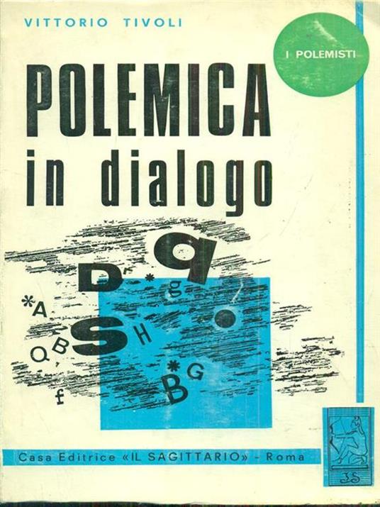 Polemica in dialogo - Vittorio Tivoli - copertina