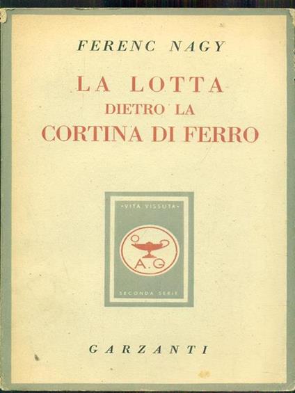 La lotta dietro la cortina di ferro - copertina