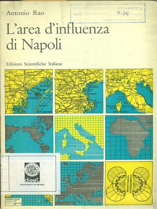 L' area di influenza di Napoli - Antonio Rao - copertina