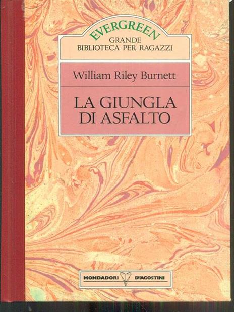 La giungla di asfalto - William R. Burnett - copertina