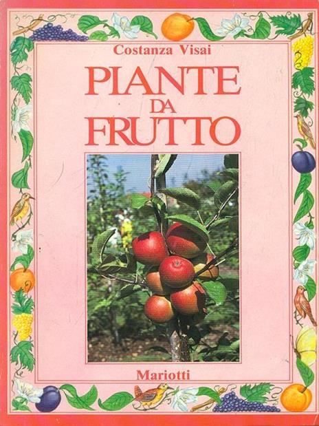 Piante da frutto - Costanza Visai - copertina