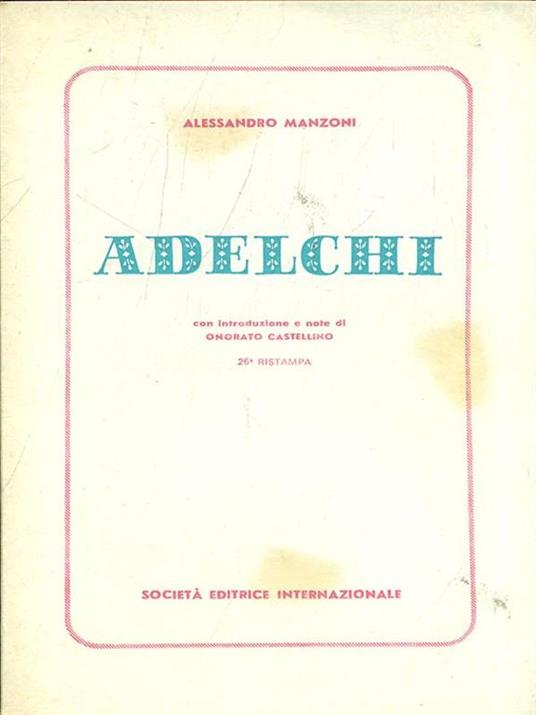 Adelchi - Alessandro Manzoni - 4