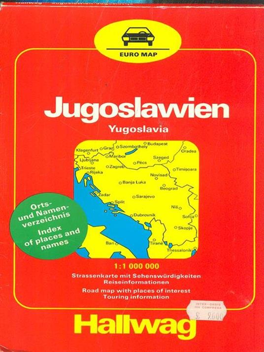 Jugoslawien - Yugoslavia - copertina