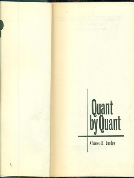 Quant by Quant - 5