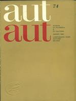 Aut aut n. 74 / marzo 1963