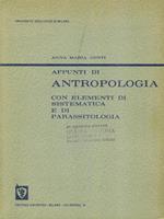 Appunti di antropologia