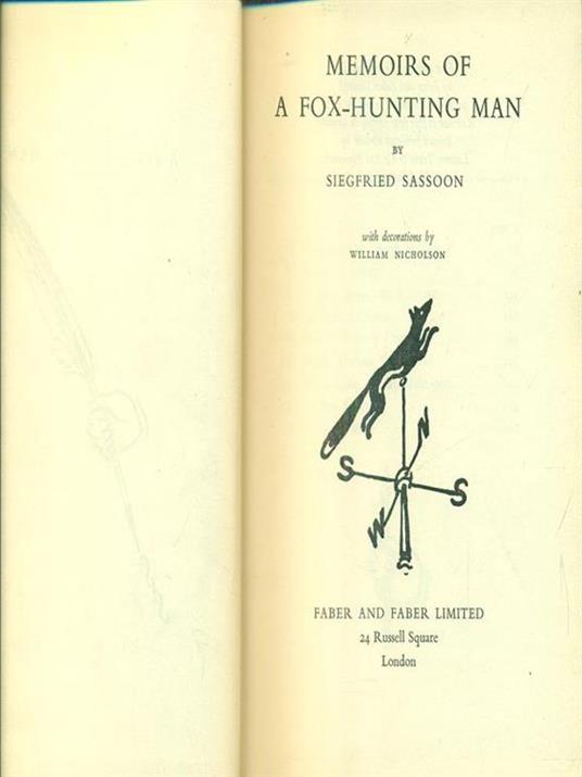 Memoirs of a fox-hunting man - Siegfried Sassoon - 6