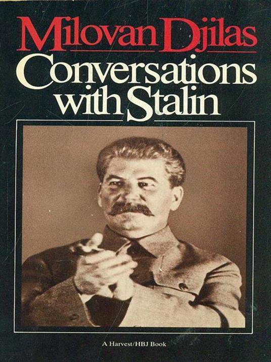 Conversations with Stalin - Milovan Djilas - copertina