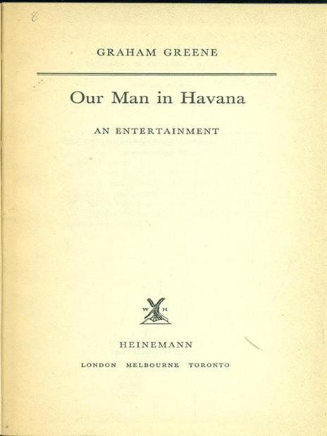 Our Man in Havana - Graham Greene - 2