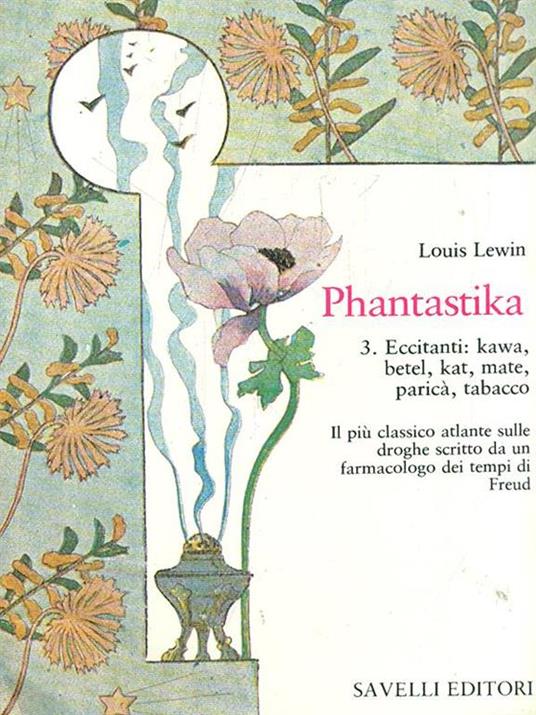 Phantastika. 3 Eccitanti - Louis Lewin - copertina