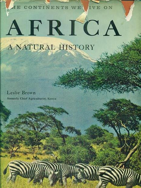 Africa a natural history - Leslie Brown - copertina