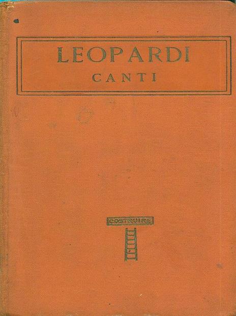 Canti - Leonarpi - copertina