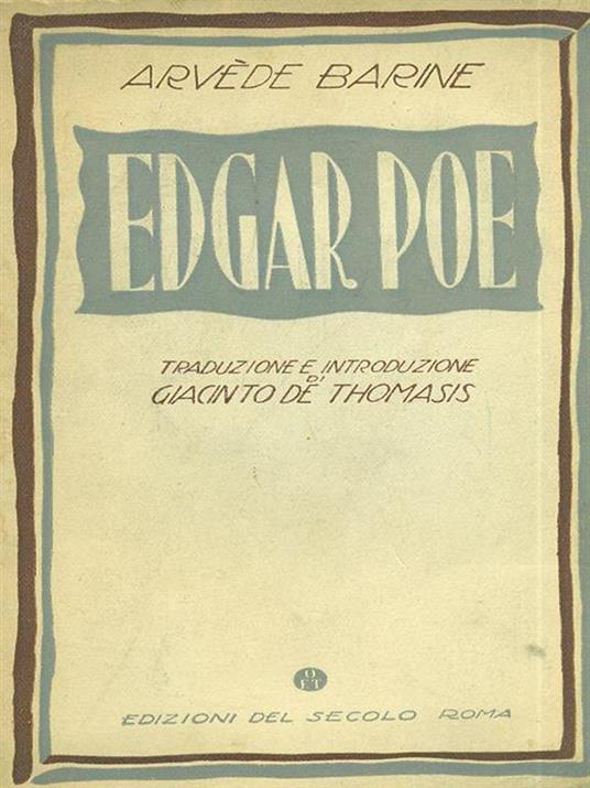Edgar Poe - Arvede Barine - 6