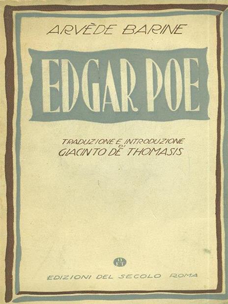 Edgar Poe - Arvede Barine - 10