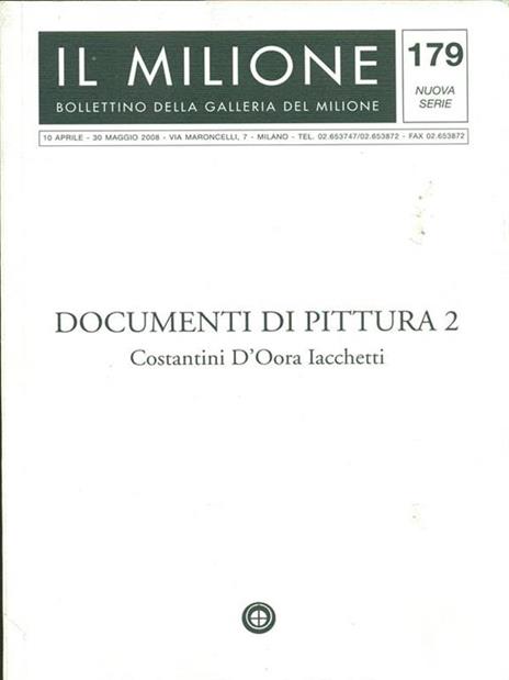 Documenti di pittura 2 - 7