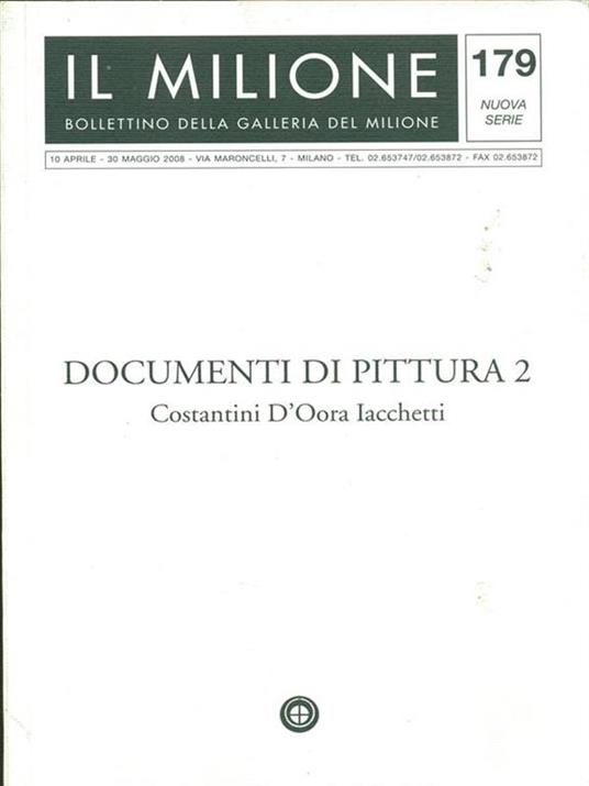 Documenti di pittura 2 - 3