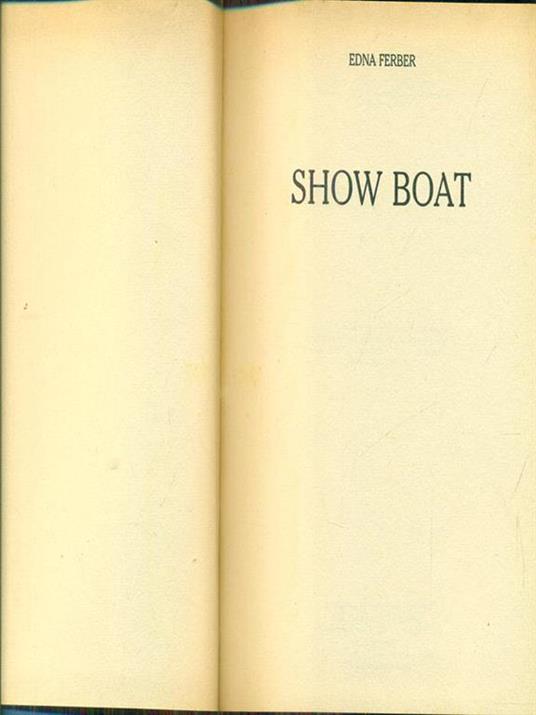 Show Boat - Edna Ferber - 2