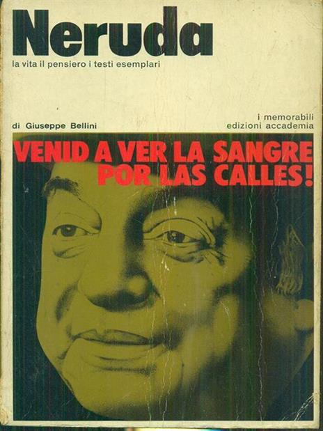Neruda - Giuseppe Bellini - copertina