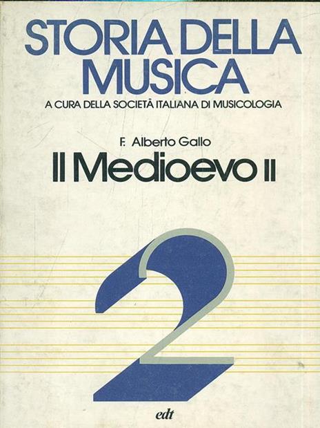 Storia della musica 2. ?Il Medioevo II - 2