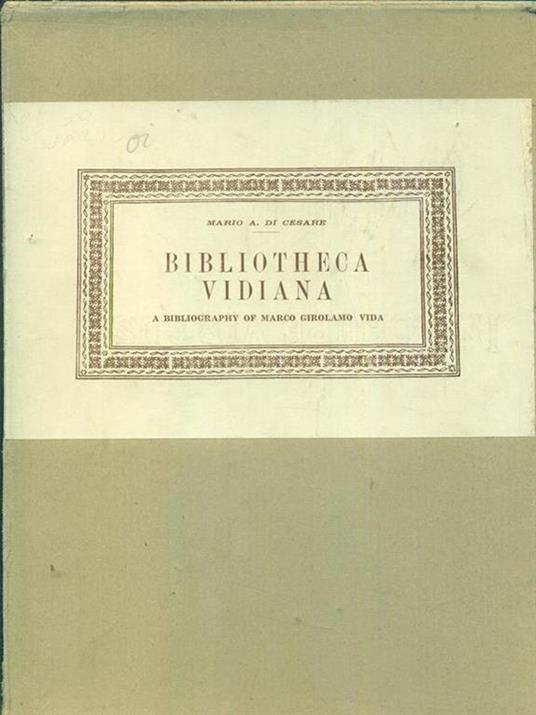 Bibliotheca vidiana - 3