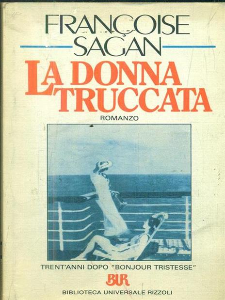 La donna truccata - Françoise Sagan - copertina